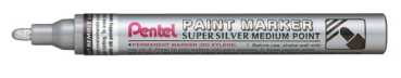 Paint Marker medium - Rundspitze 2.5mm - silber