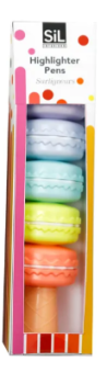 Leuchtmarker Macaron 6 Farben assortiert - Pastel