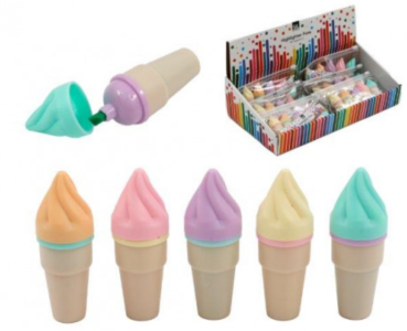 Leuchtmarker Ice Cream 5 Farben - assortiert