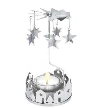 Teelicht-Karussell deluxe Sternenzauber