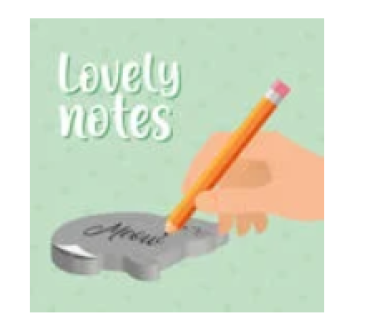 Klebezettel-Notizblock - Lovely Notes