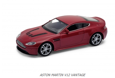 Modelauto mit Rückzug und Türen öffnen - Aston Martin V12 Vantage