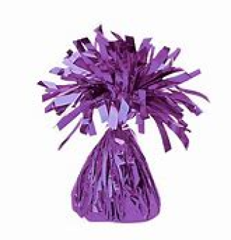 Ballongewicht für heliumgefüllte Folienballons - violett