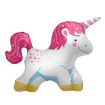 Einhorn - Folien Ballonfigur 74 cm - ungefüllt