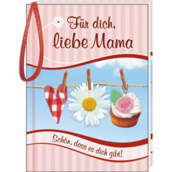 Wunschbuch 10,5 x 14,5 cm - Für dich, liebe Mama