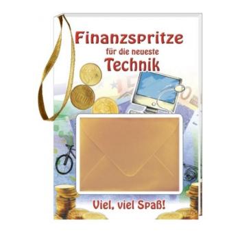 Wunschbuch 10,5 x 14,5 cm - Finanzspritze für neue Technik