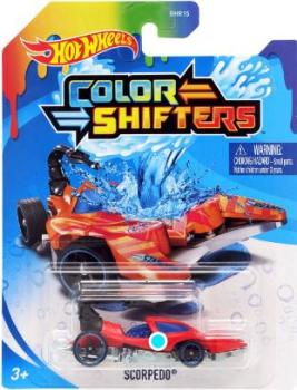 Hot Wheels, 1:64 - Color Shifters Fahrzeuge - Scorpedo