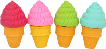 Radiergummi Ice Cream GOGOGPO 4 Farben