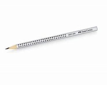 Bleistift Grip Jumbo - B - silber