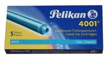 Pelikan Großraum-Tintenpatronen 4001 GTP/5 - türkis