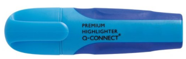 Textmarker Premium Rubber Grip - blau