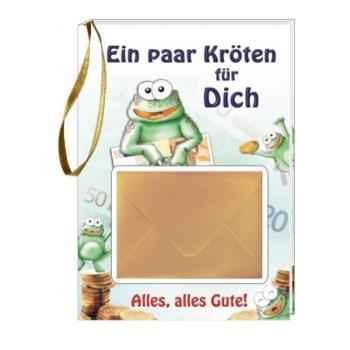 Wunschbuch 10,5 x 14,5 cm - Ein paar Kröten für Dich