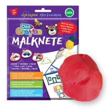 Clay Crayon Malknete Rot