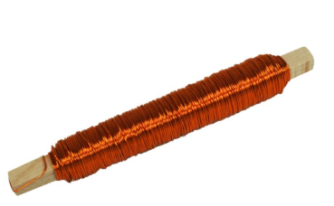 Deko Wickeldraht 0.5mm - orange