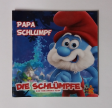 Die Schlümpfe - Das verlorene Dorf - Papa Schlumpf - Bilderbuch 11.5 x 11.5 cm 10 Seiten