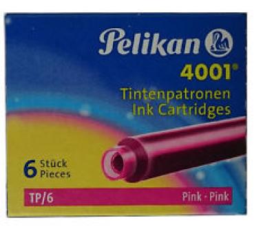 Pelikan Tintenpatrone 4001 TP/6 - pink