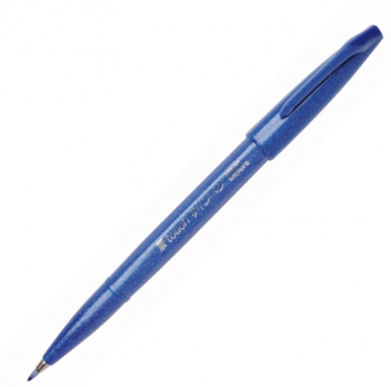 Brush Sign Pen- Pinselstift - blau