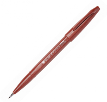 Brush Sign Pen- Pinselstift - braun