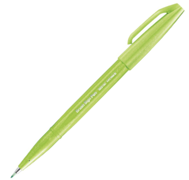 Brush Sign Pen- Pinselstift - knospengrün - hellgrün