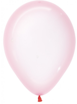 Ballon 30 cm - Crystal Pastel - Pink - 309 - 1 Beutel - 5 Stück