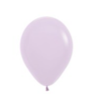 Ballon 12 cm - Pastel Matte Lilac - 650 - 1 Beutel - 5 Stück