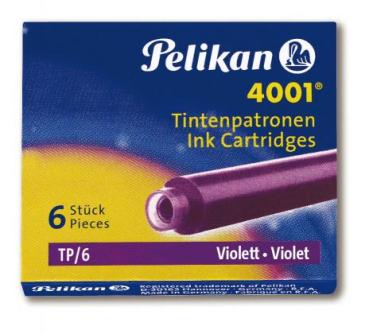 Pelikan Tintenpatrone 4001 TP/6 - violett