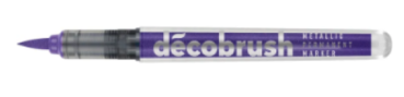 Deco Brush Metallic 8545 - violett