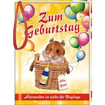 Wunschbuch 10,5 x 14,5 cm - Zum Geburtstag