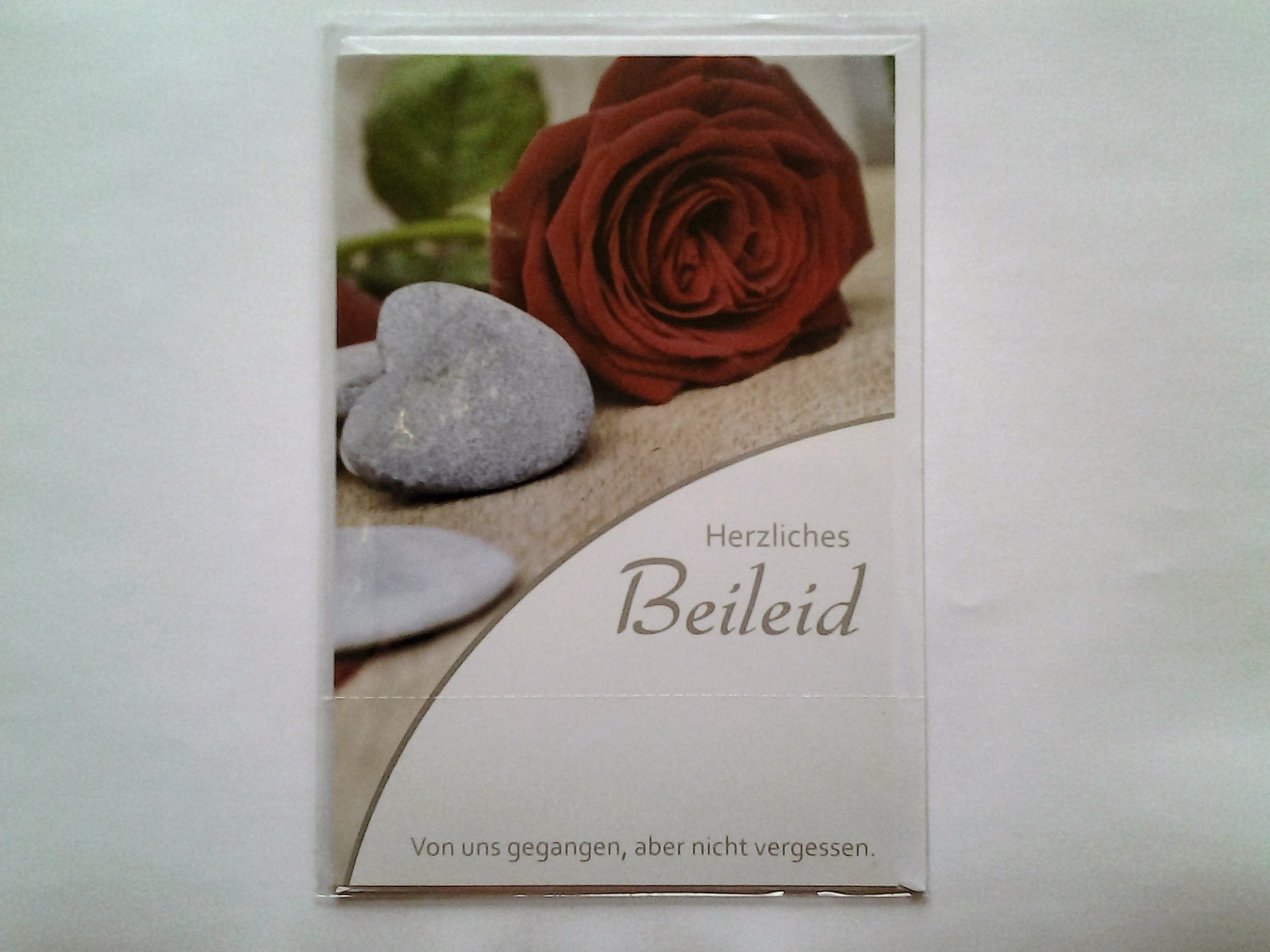 Hobbyhuus Helfenberger - Karte Trauer: Format: 12 x 17 cm