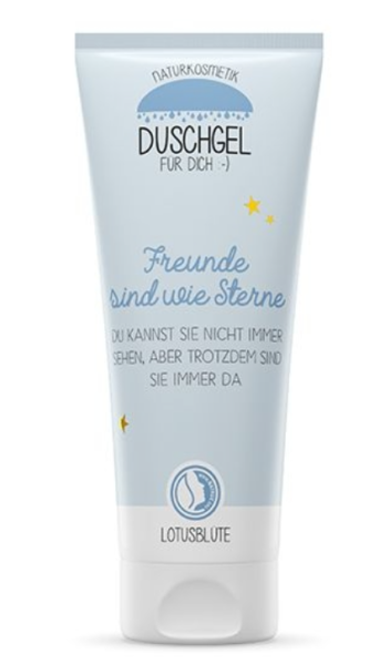 Poesie - Duschgel 200ml - Freunde sind wie Sterne