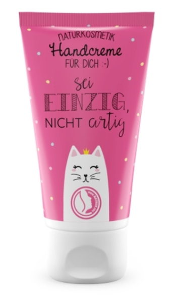 happy Zoo Katze - Handcreme 30ml - sei einzig, nicht artig