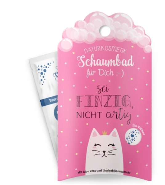 happy Zoo Katze - Schaumbad 40ml - sei einzig, nicht artig