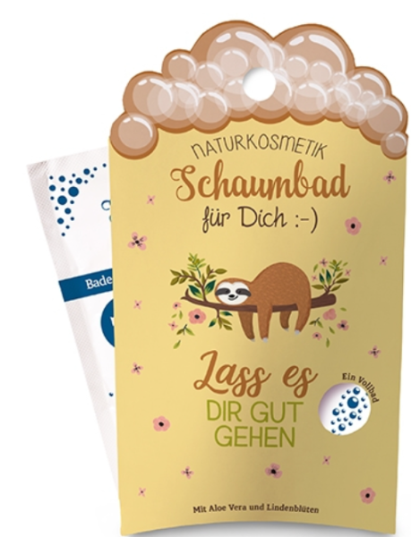 happy Zoo Faultier - Schaumbad 40ml - Lass es dir gutgehen