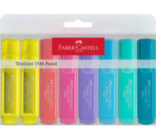 Textmarker - Textliner 46 - Superfluorescent & Pastell - 8er Etui