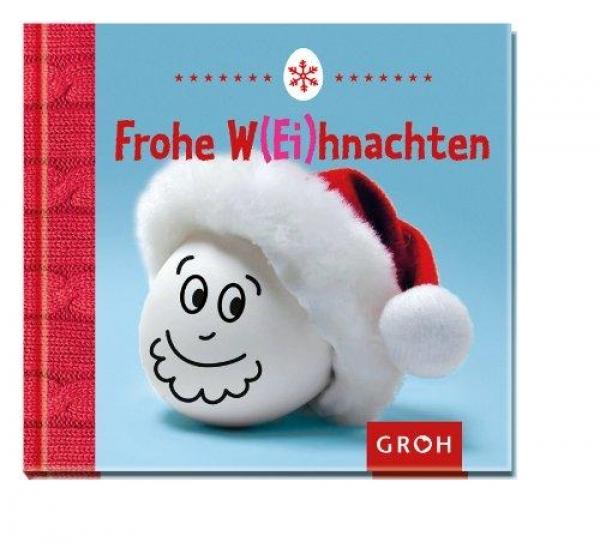 Geschenkbuch 12 x 11 cm - Frohe W(Ei)hnachten