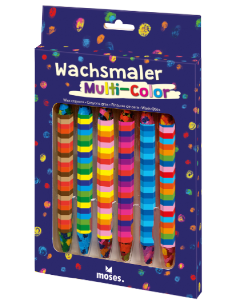 Wachsmaler Multi-Color 6er