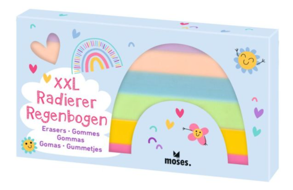 XXL Radierer Regenbogen