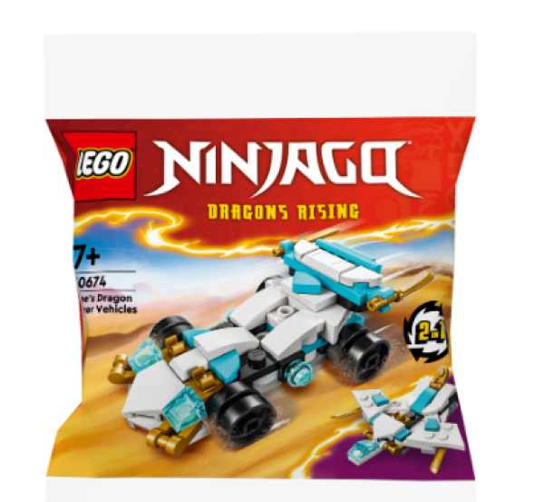 Lego©  Ninjago® 30674 - Zanes Drachenpower-Fahrzeuge