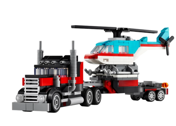 Lego©  Creator 31146 - Tieflader mit Hubschrauber