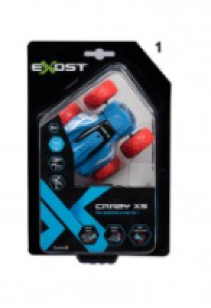 Exost Crazy XS, I/R  2-fach ass. 1:34, Akku inkl. Batterien 4xAA exkl. ab 5+ - blau