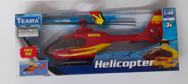 Helikopter rot  - 1:48 - mit Geräuschen