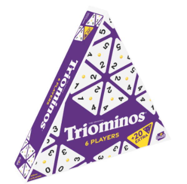 Triominos 6 Players mit zusätzlichen Dominosteinen