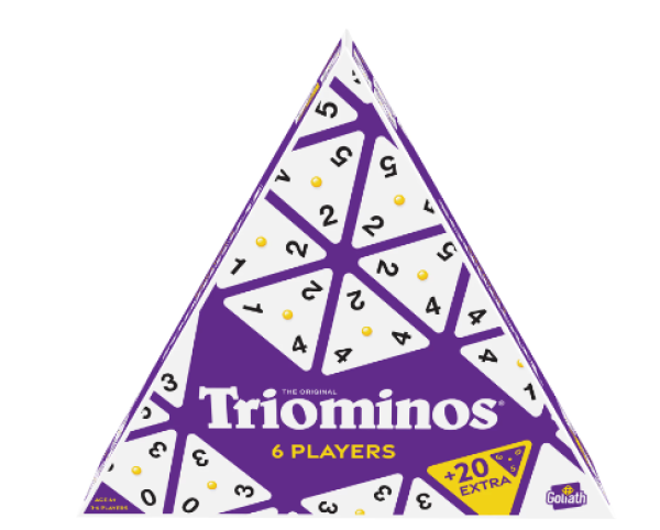 Triominos 6 Players mit zusätzlichen Dominosteinen