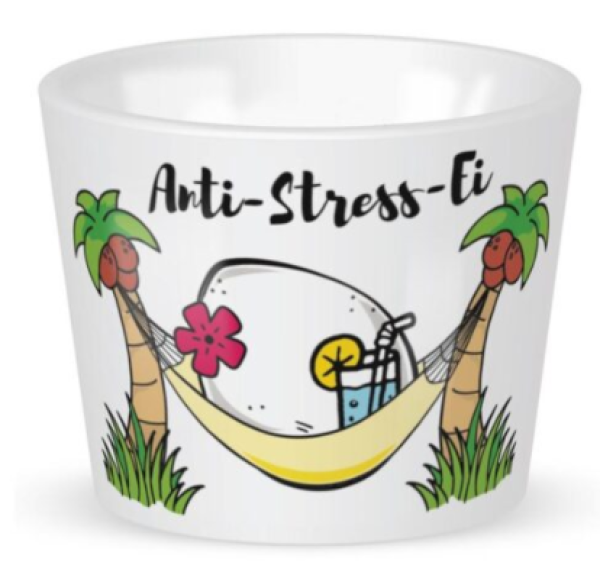 Eierbecher - Anti-Stress-Ei