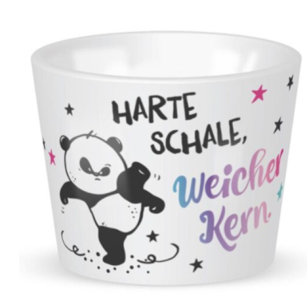 Eierbecher - Harte Schale, weicher Kern