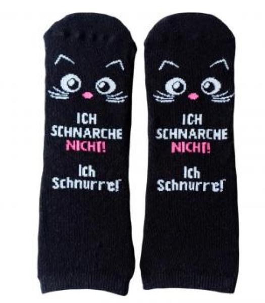 Zaubersocken - Ich schnarche nicht! Ich schnurre! - Größe 36-40