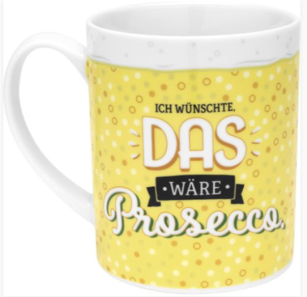 XL-Tasse - Ich wünschte, das wäre Prosecco