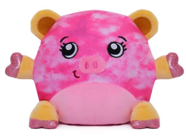 Plüschfigur, Glow-in-the-Dark-Elemente - Dream Beams 18 cm - Mia Schweinchen