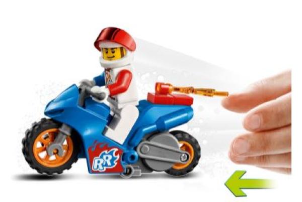 Lego®  - City 60298 - Raketen Stuntbike