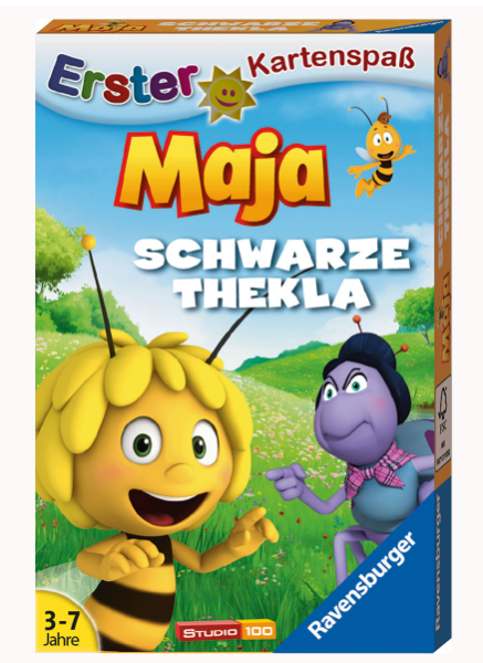 Maja Schwarze Thekla - erstes Kartenspiel